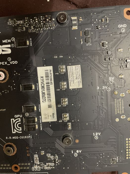 видеокарта Asus RTX2060 - 6Gb