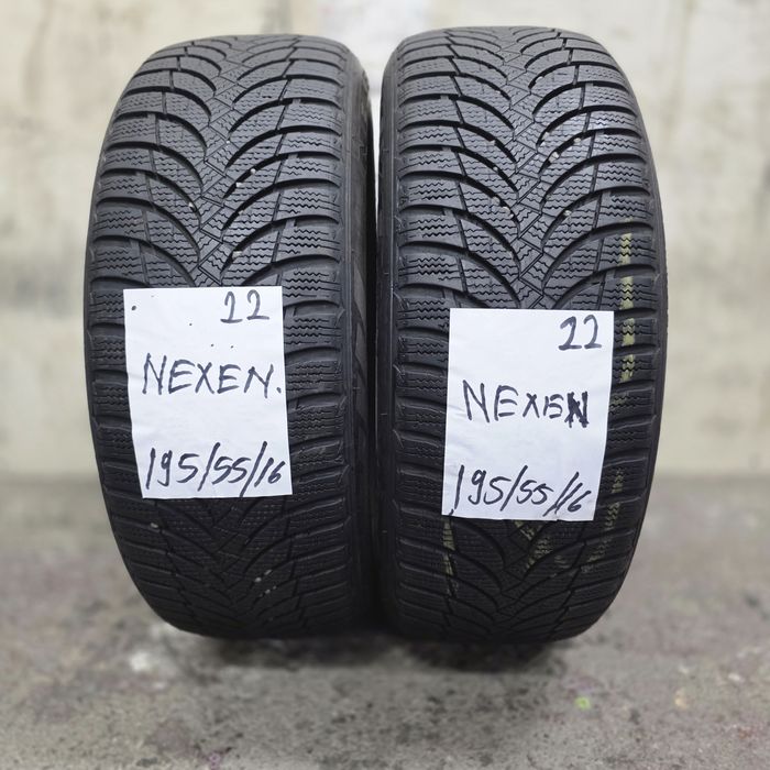 2×195/55/16 M+S.NEXEN 2022.Stare excelenta.