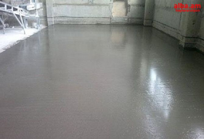 Стяжка куямиз верталётда текислаймиз