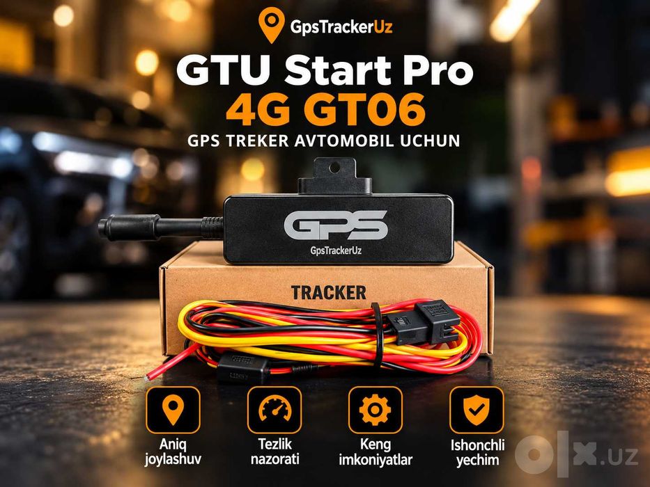 Gps-трекер GTU Start Pro 4G GT06 (mashinangizni nazorat qili)