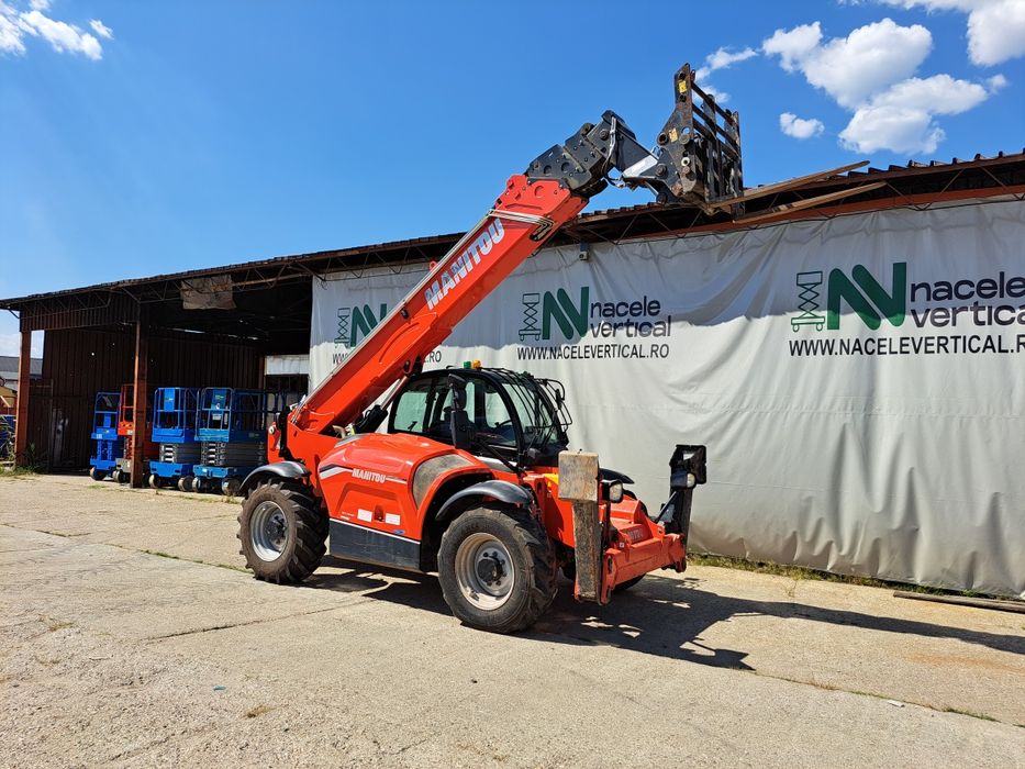 Societate inchiriere Manitou incarcator telescopic si diverse nacele
