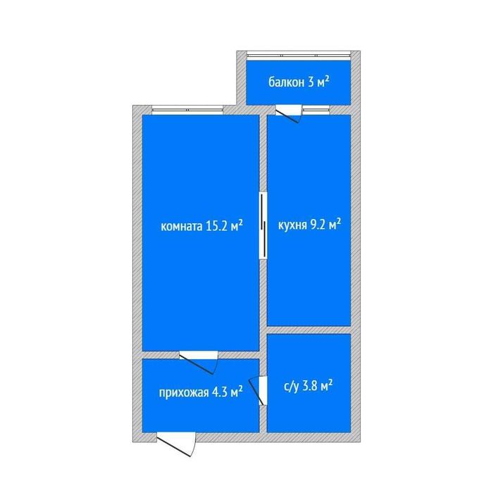 Продажа 1-комнатной квартиры