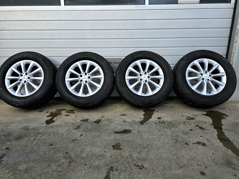 18 цола джанти 5x112 от MERCEDES ML с гуми 265/60/18 MICHELIN