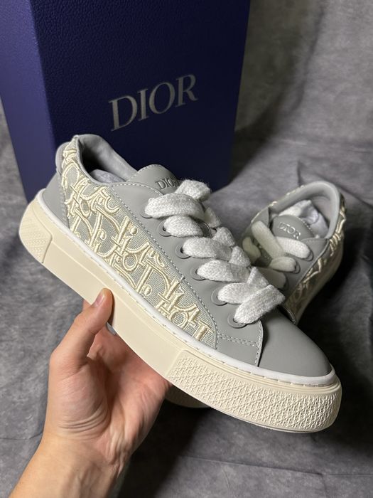 Обувки Dior B33 Gray Oblique