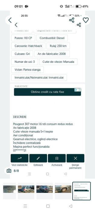 Peugeot 307 1.6 diesel