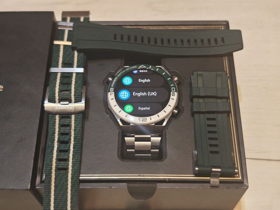 Като нов Huawei Watch Ultimate Green