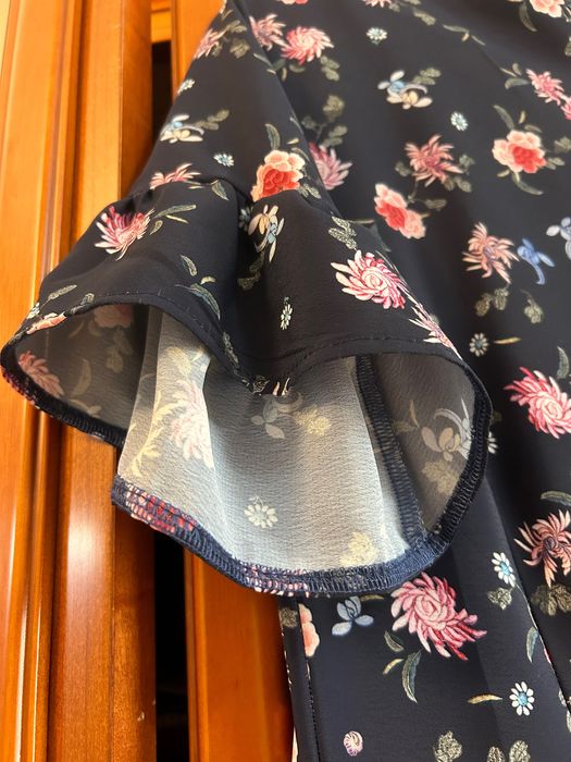 Rochie de zi cu imprimeu floral