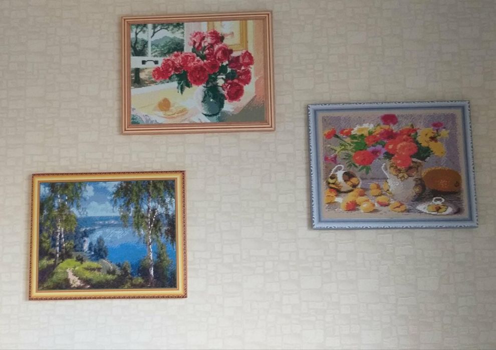 Алмазные картины,уже готовые