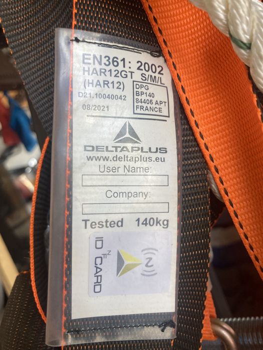 Ham Catarare Delta Plus si Cordon pentru Centura de Siguranta Akrobat