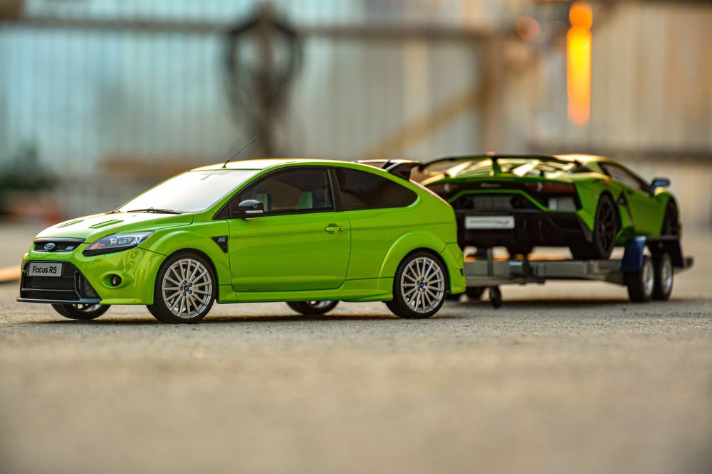 Macheta auto 1 18 Ford Focus RS , Otto , nu autoart , gtspirit , bbr