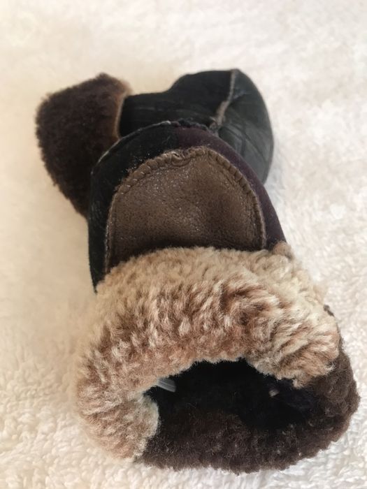 Детски пантофи естествена кожа