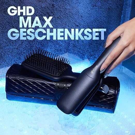 Комплект GHD Styler Max Преса за изправяне Колекция Iced Luxury