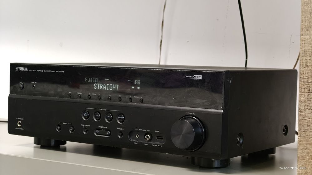Sistem Hi Fi | AVR Yamaha RX v373 și Boxe Cambridge Audio S30