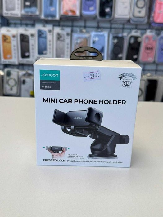 Suport Auto Premium cu Ventuza Geam/Bord, Brat Reglabil Pentru Telefon