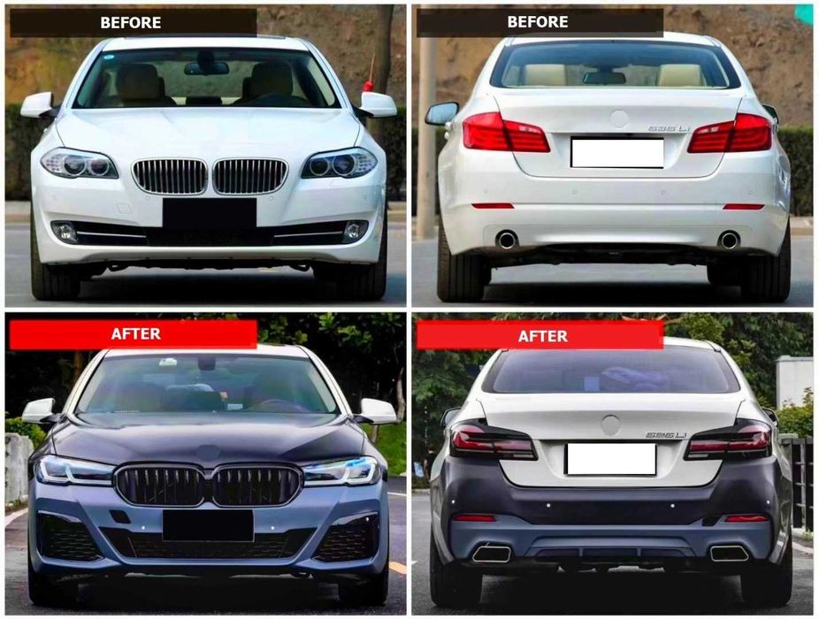 BMW 5 SERIES – F10 – G30 2017+ UPGRADE BODY KIT (с фарове и стопове)