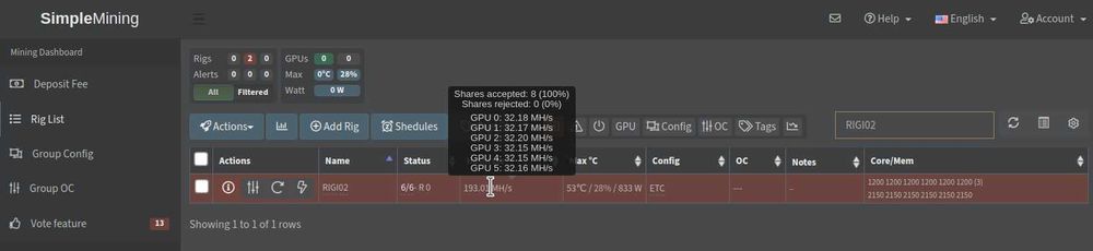 Mining rig 6x  Sapphire Radeon Nitro+ RX580 8GB