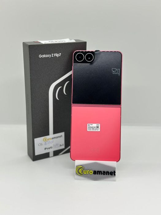 Telefon mobil Samsung Galaxy Z Flip7, 12GB RAM, 256GB -A-