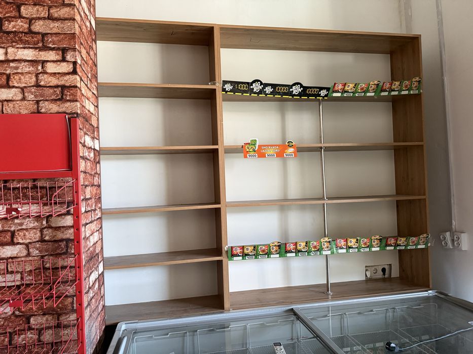 Савдо дукони учун стеллажлар туплами сотилади