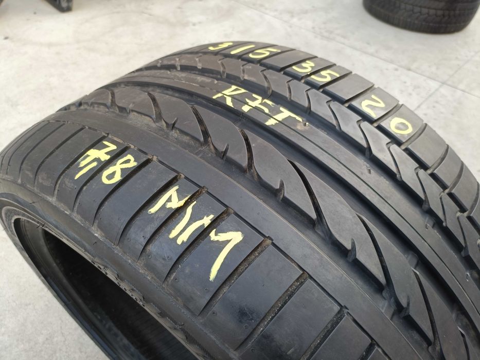 O anvelopa vara 315 35 20 bridgestone dueler run flat profil de 7,8 mm