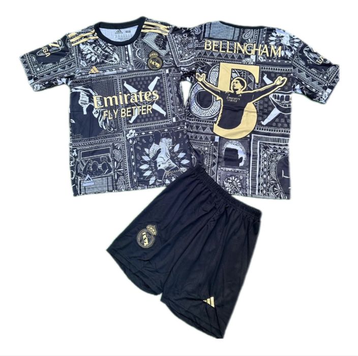 Echipament fobal copii Lamine, Vini, Messi, Ronaldo, Mbappe