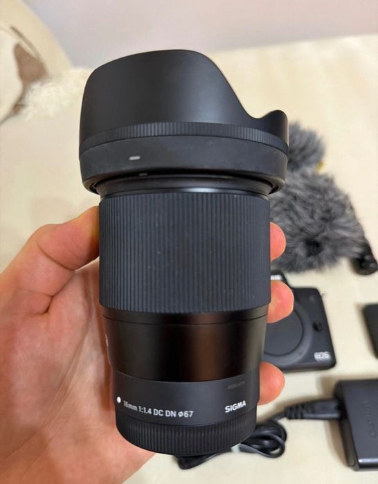 Vlog - Canon M50 Mark II + Obiectiv Sigma 16mm + Mic Deity D4 Duo