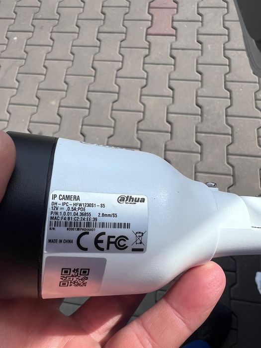 Camere video dahua ip poe