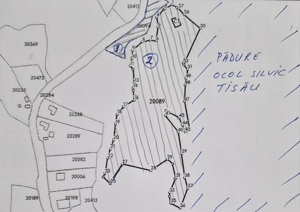 Teren intravilan și extravilan ( Valea Unghiului - PH )