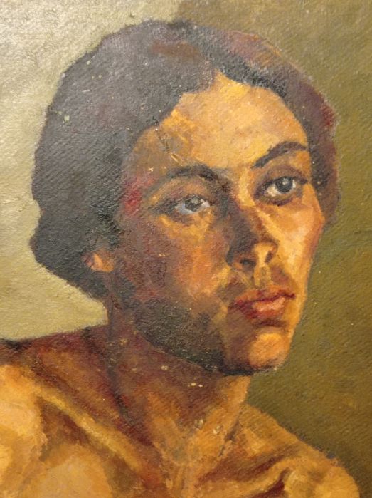 Vând/Schimb tablou pictat pe carton,semnat-L.Teodoru-Dim.49 cm/66,5 cm