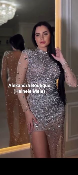 Rochie de seara cu cristale