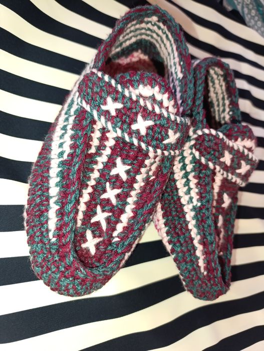 Удобные шерстяные следки-тапочки,отличное качество