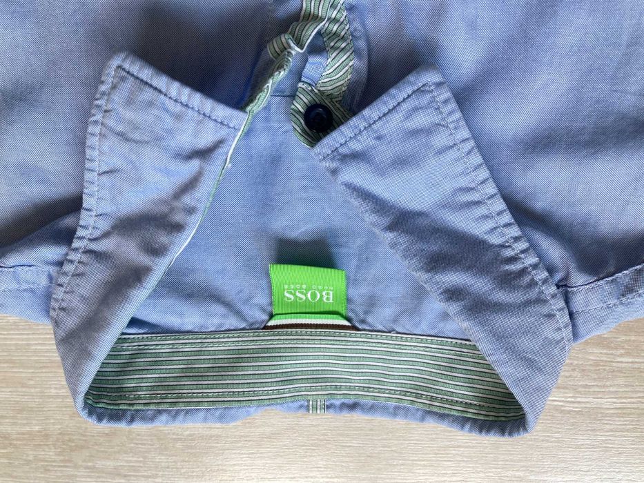 Hugo Boss Green мъжка риза с къс ръкав размер XL