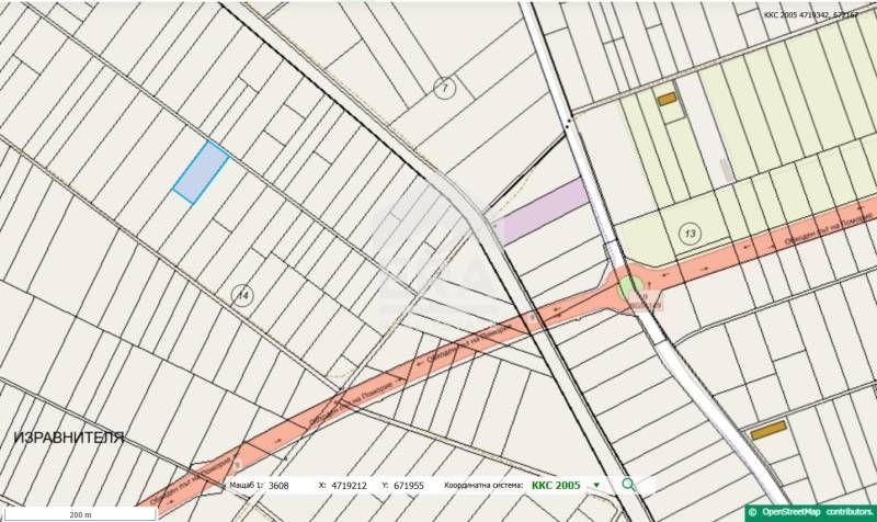 Парцел в местност Изравнителя.