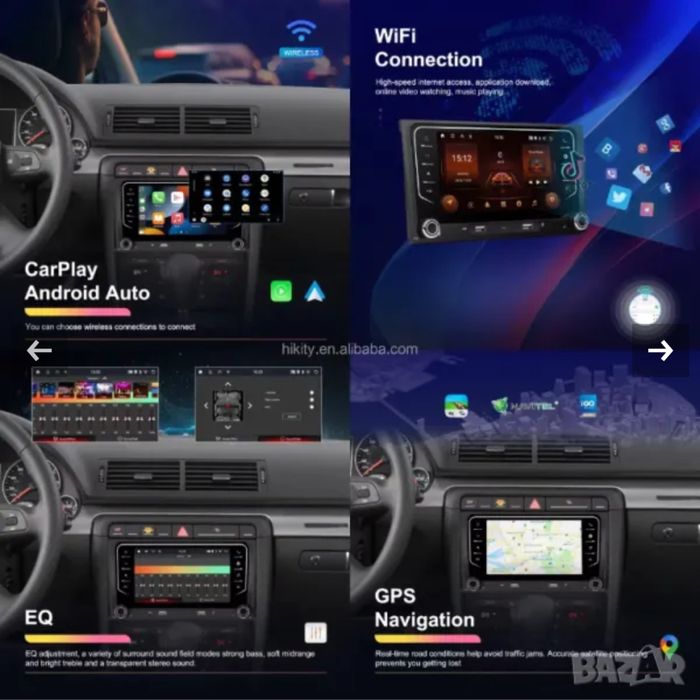 Android за Audi A4/S4 Seat Exeo 4-64