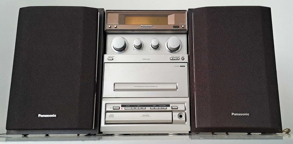 Panasonic SA PM 15 – Bi-Amp – Sunet Superb – CD / Aux / Radio / Boxe
