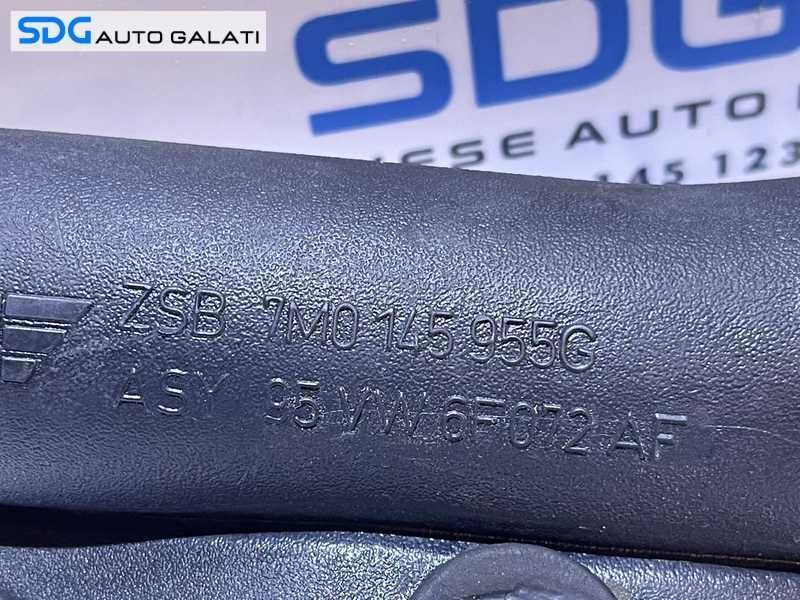 Furtun Conducta Senzor Presiune Aer Radiator Intercooler Ford Galaxy 1.9 TDI 1Z AFN AHU AVG 1996 - 2000 Cod 7M0145955G 7M0145958D