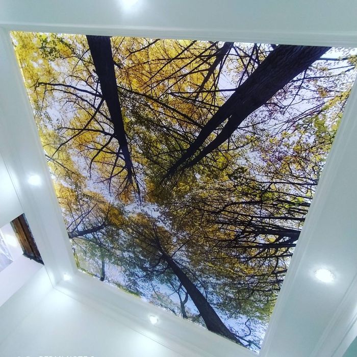 Natijniye potolki 15yil garantiya