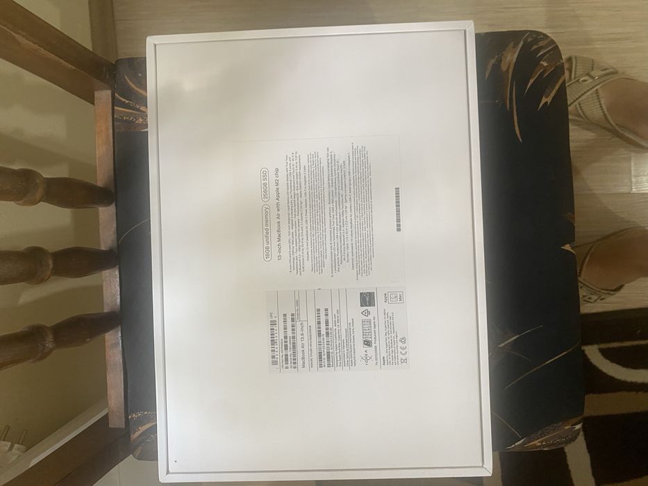 Лаптоп Apple 13.6” MacBook Air, Apple M2 чип, 256 GB, Midnight.