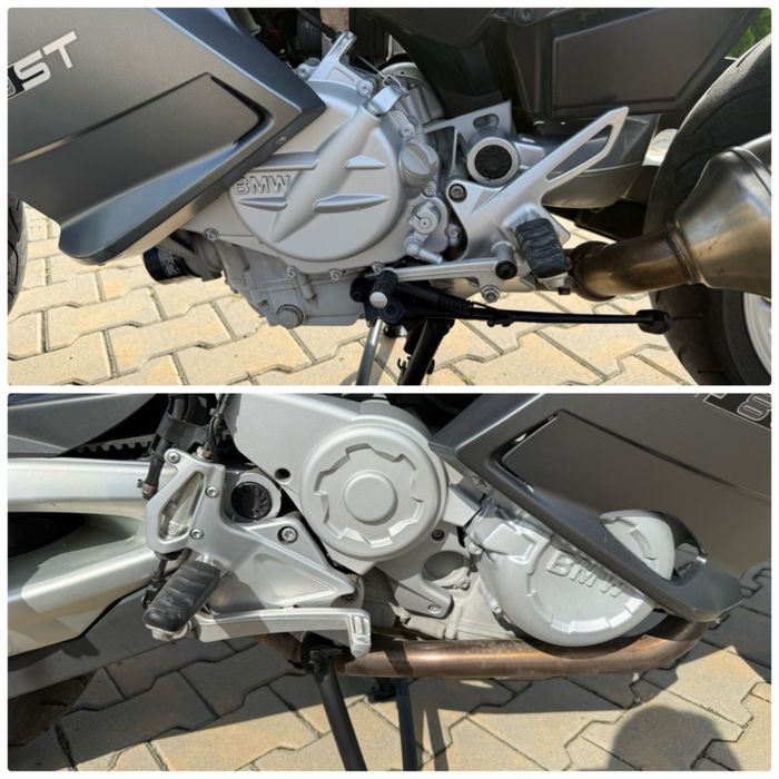 BMW F 800 ST cu ABS FATA+SPATE MANSOANE INCALZITE+ TOP CASE ORIGINALE recent adus din Germania,impecabil+km reali+carte service cu revizii la zi