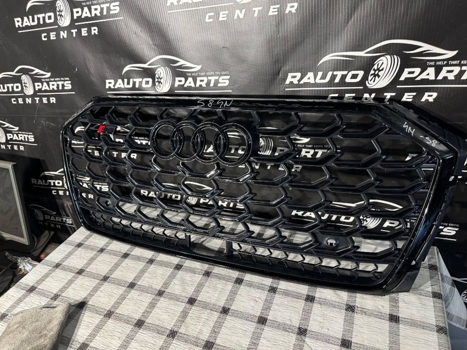 Grila bara fata originala Audi A8 S8 SHADOW LINE