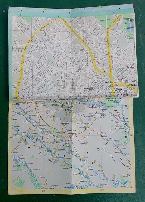 Harta completa Bucuresti