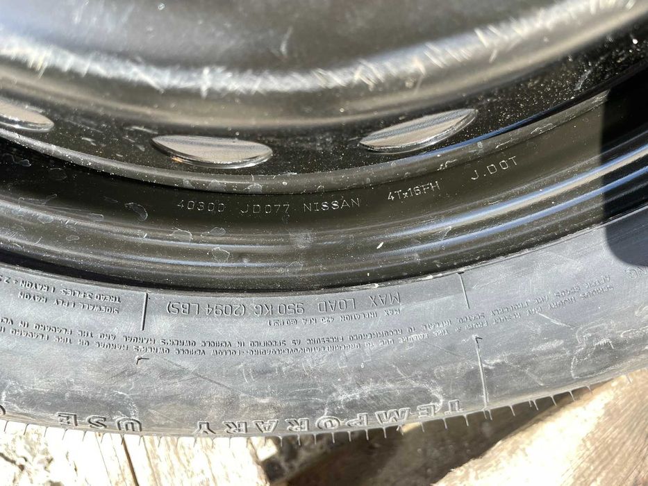 16 резервна джанта Патерица 5х114,3 Nissan Qashqai J10 Dacia Duster