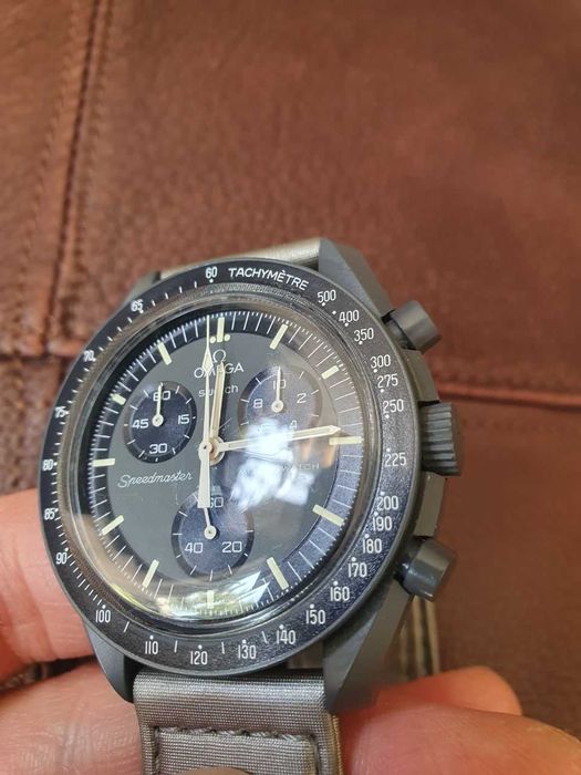 Ceas Swatch Omega Moonswatch Mercury