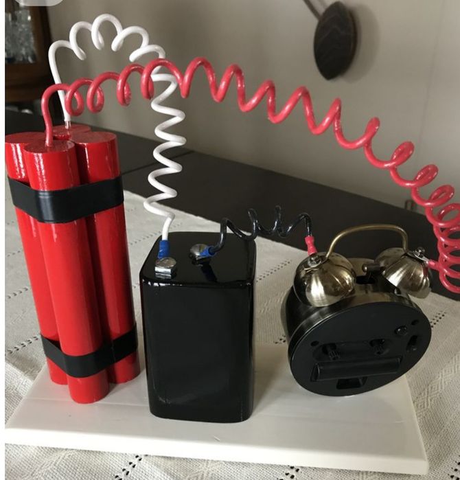 Часы-динамит"JK-01"