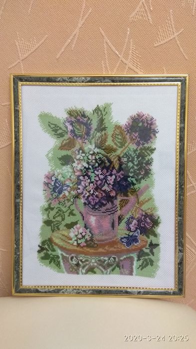 Картины вышитые крестиком