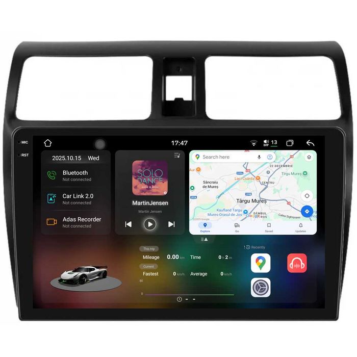 Navigatie Dedicata Suzuki Swift (2003-2010), 10Inch, Bluetooth, WiFi