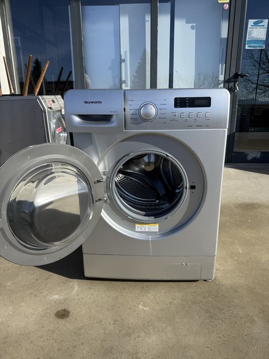 Сива пералня 45 см дълбока