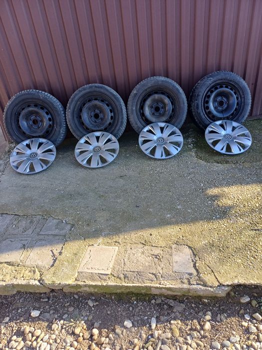 Anvelope cu jante de tabla