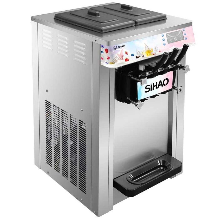 Налична НОВА Професионална машина за мек сладолед  3 вкуса Гаранция 1г