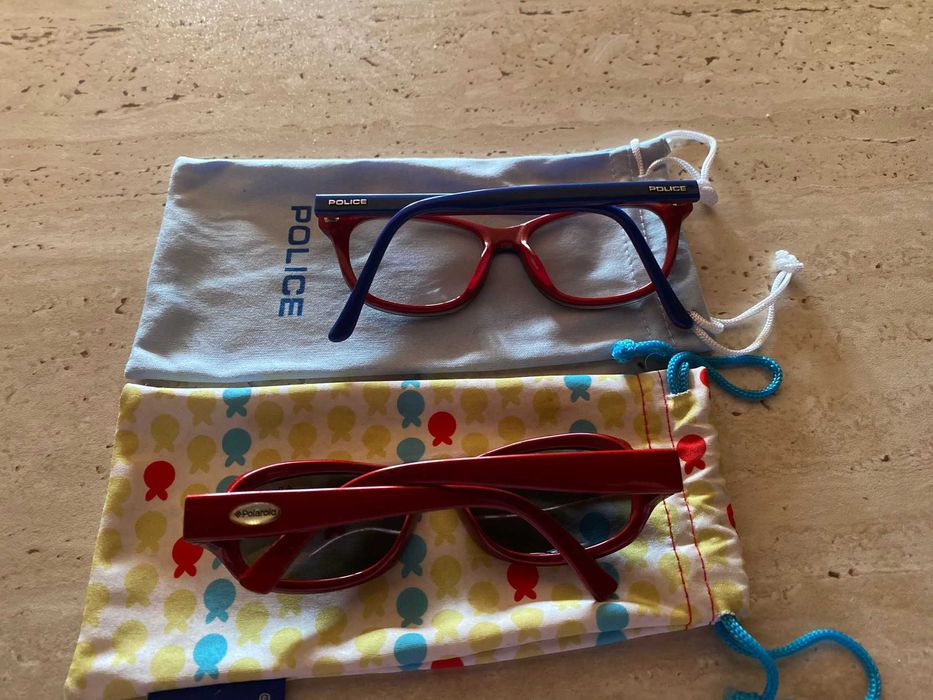 Ochelari pt. copii de vedere POLICE, de soare POLAROID - Originali