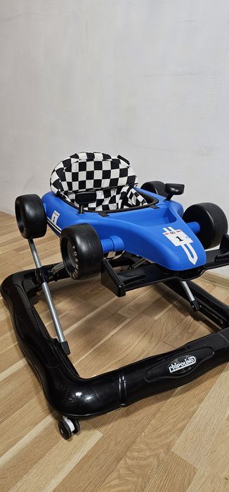 Детска проходилка 2 в 1 Chipolino - Sportivo, синя